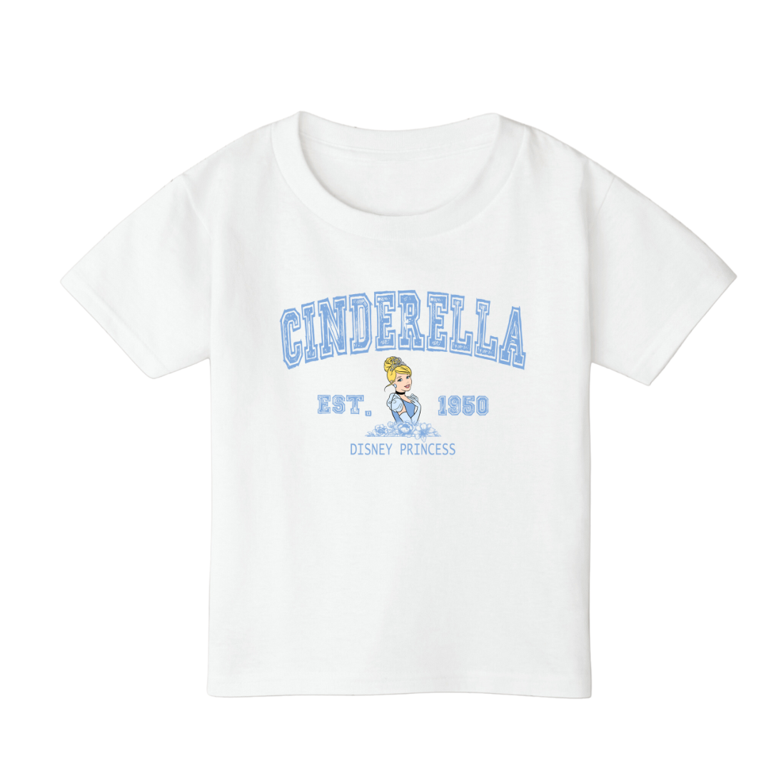 CINDERELLA princess white T-shirt for Kids