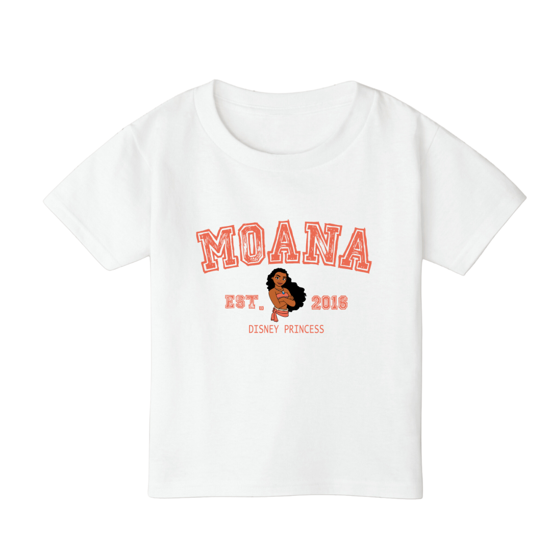 MOANA princess white T-shirt for Kids