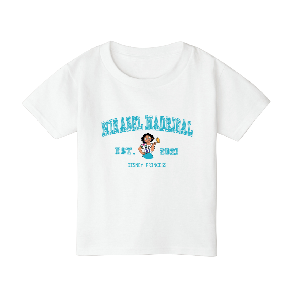MIRABEL princess white T-shirt for Kids