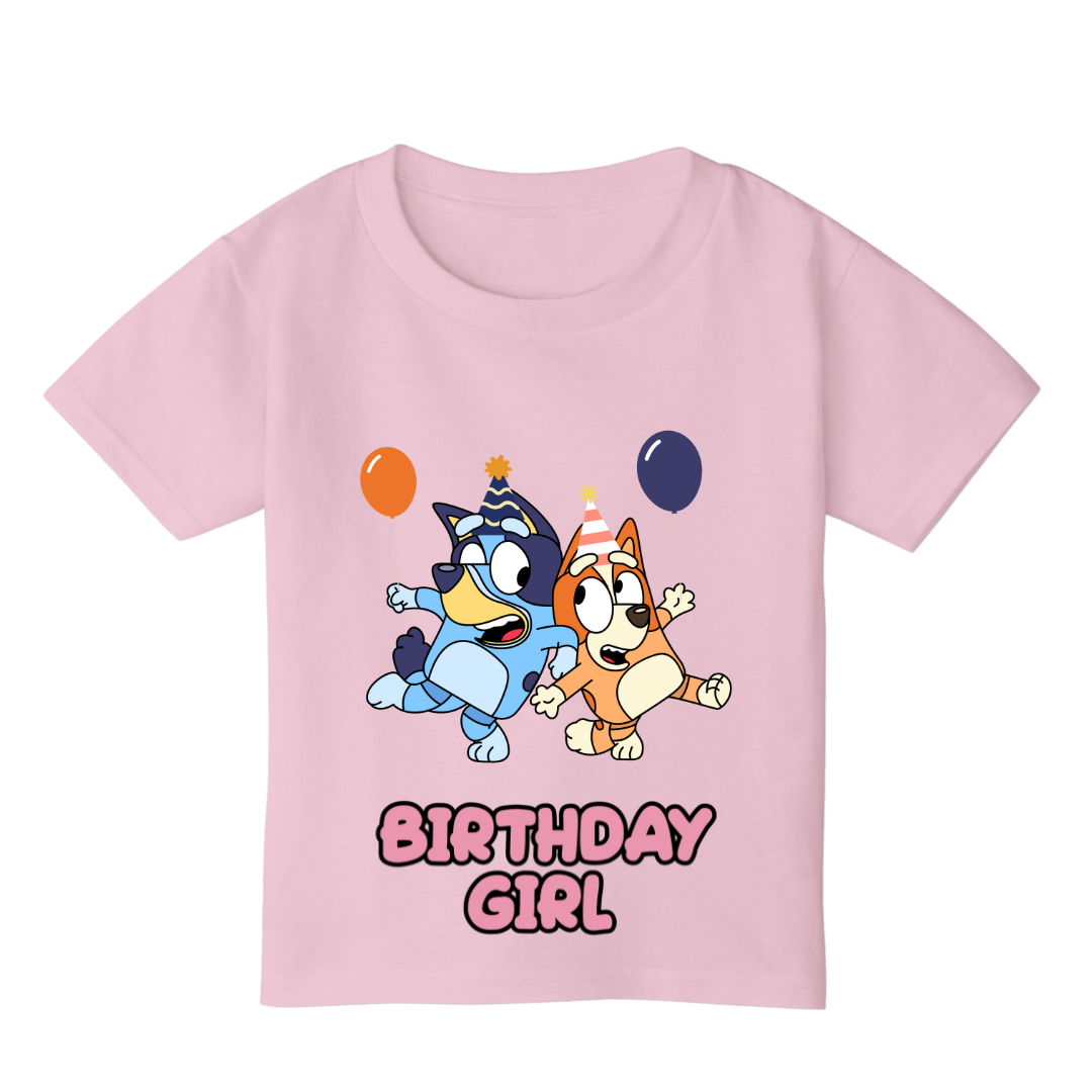 BLUEY and BINGO Birthday T-shirt for Boys or Girls