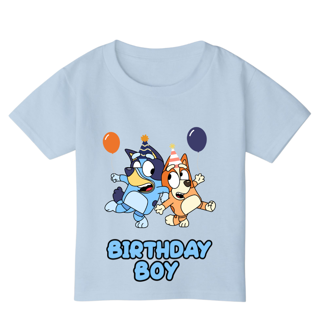 BLUEY and BINGO Birthday T-shirt for Boys or Girls