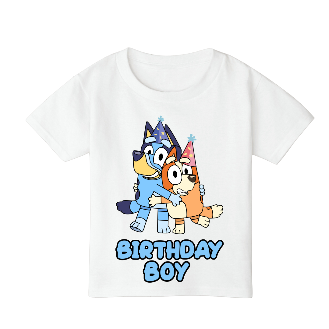 BLUEY and BINGO Cute Birthday T-shirt