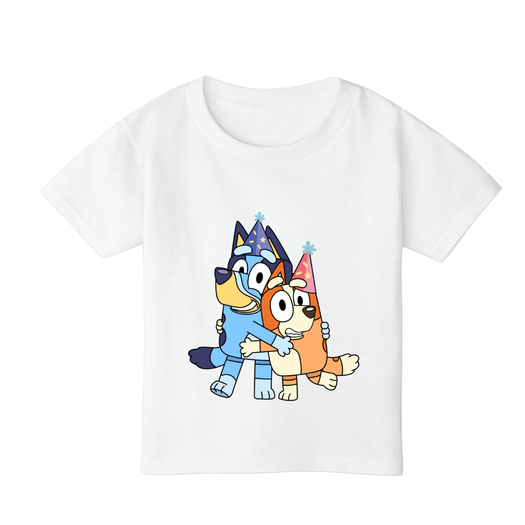 BLUEY and BINGO Cute Birthday T-shirt