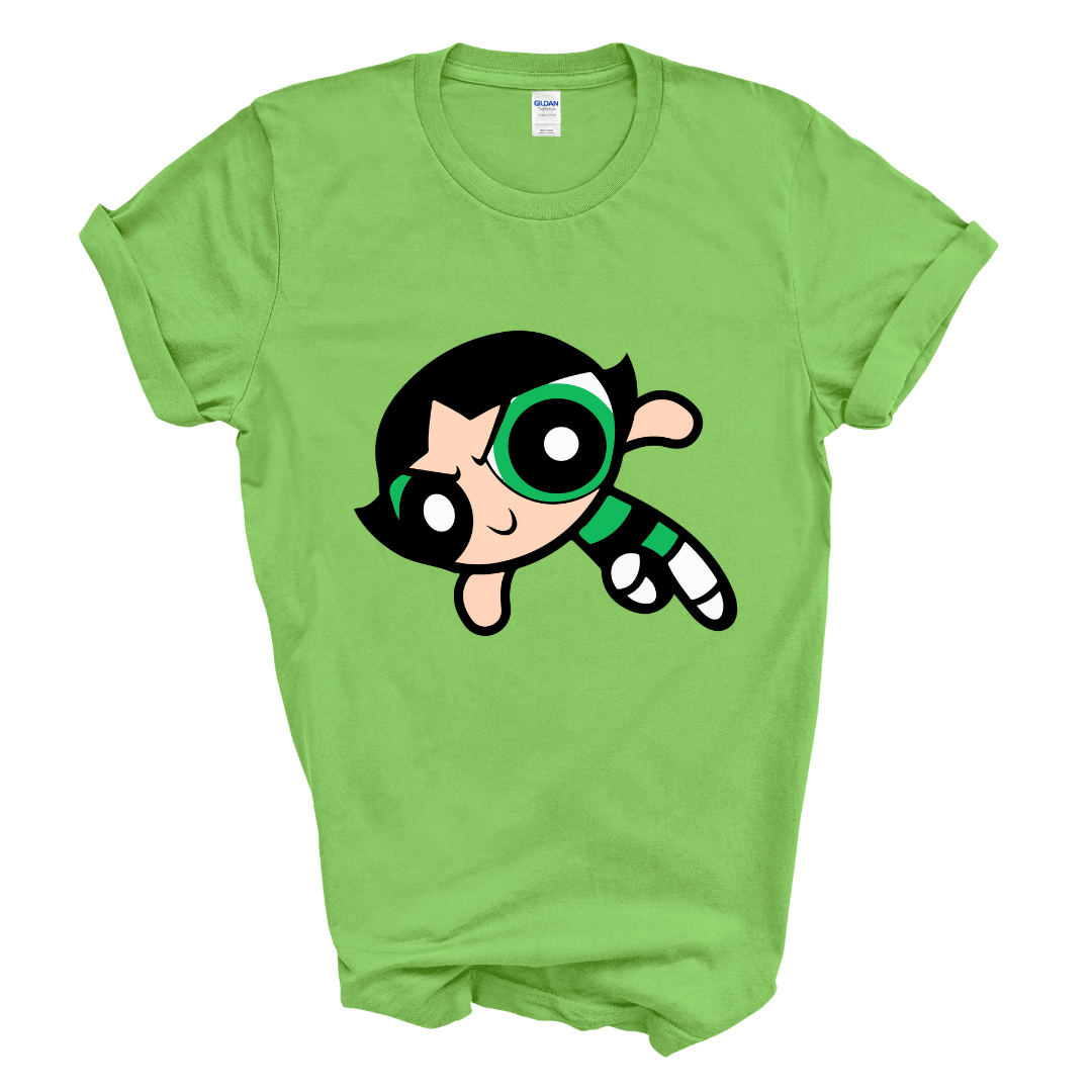 BUTTERCUP from The Powerpuff Girls T-shirt for Adults