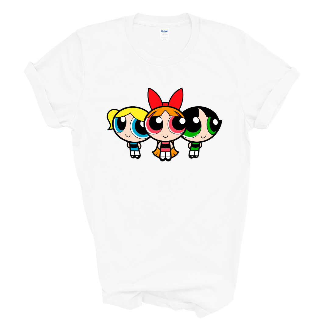 CALM design The Powerpuff Girls T-shirt for Adults