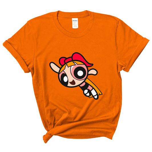 BLOSSOM from The Powerpuff Girls T-shirt for Adults