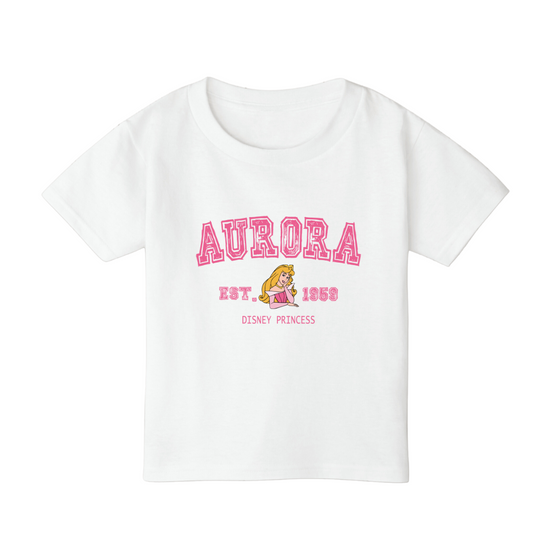 AURORA princess white T-shirt for Kids