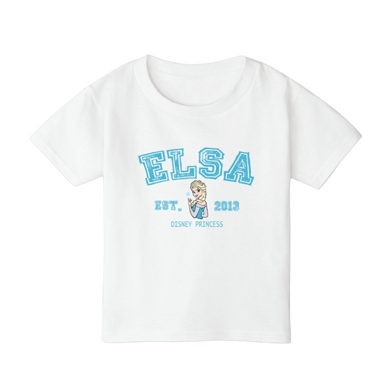 ELSA princess white T-shirt for Kids