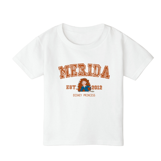 MERIDA princess white T-shirt for Kids