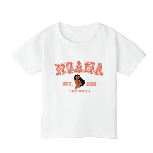 MOANA princess white T-shirt for Kids