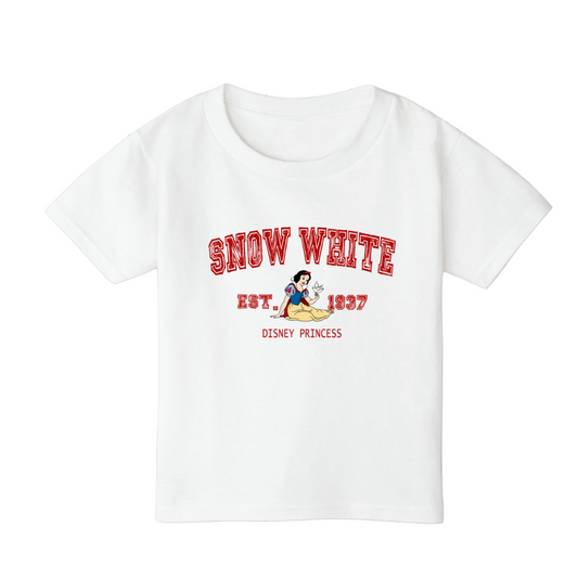 SNOW WHITE princess white T-shirt for Kids