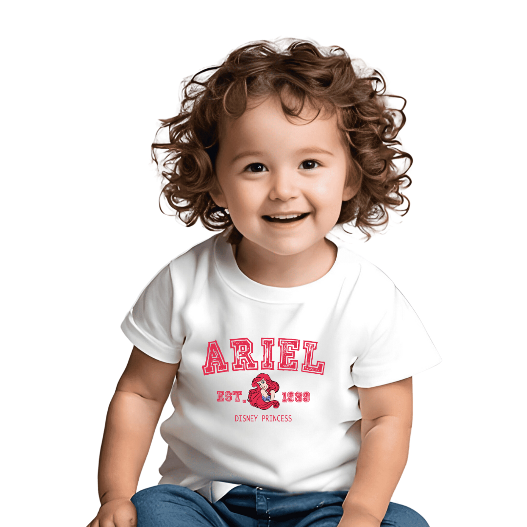 ARIEL princess white T-shirt for Kids