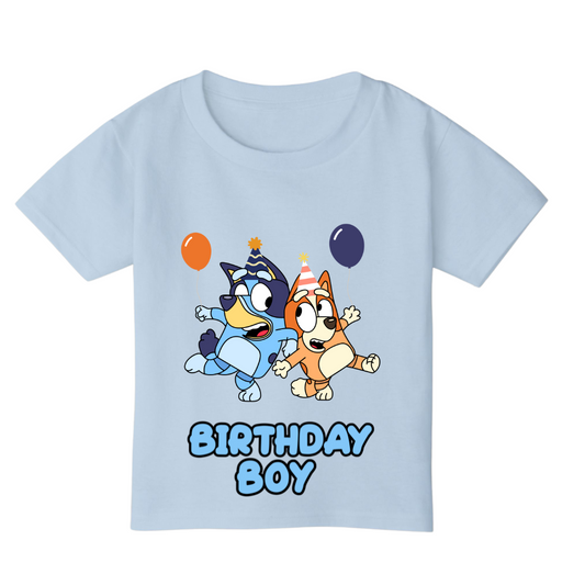 BLUEY and BINGO Birthday T-shirt for Boys or Girls