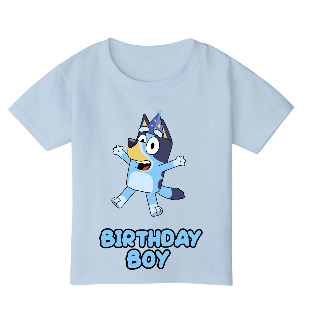 BLUEY Birthday T-shirt for Boys or Girls