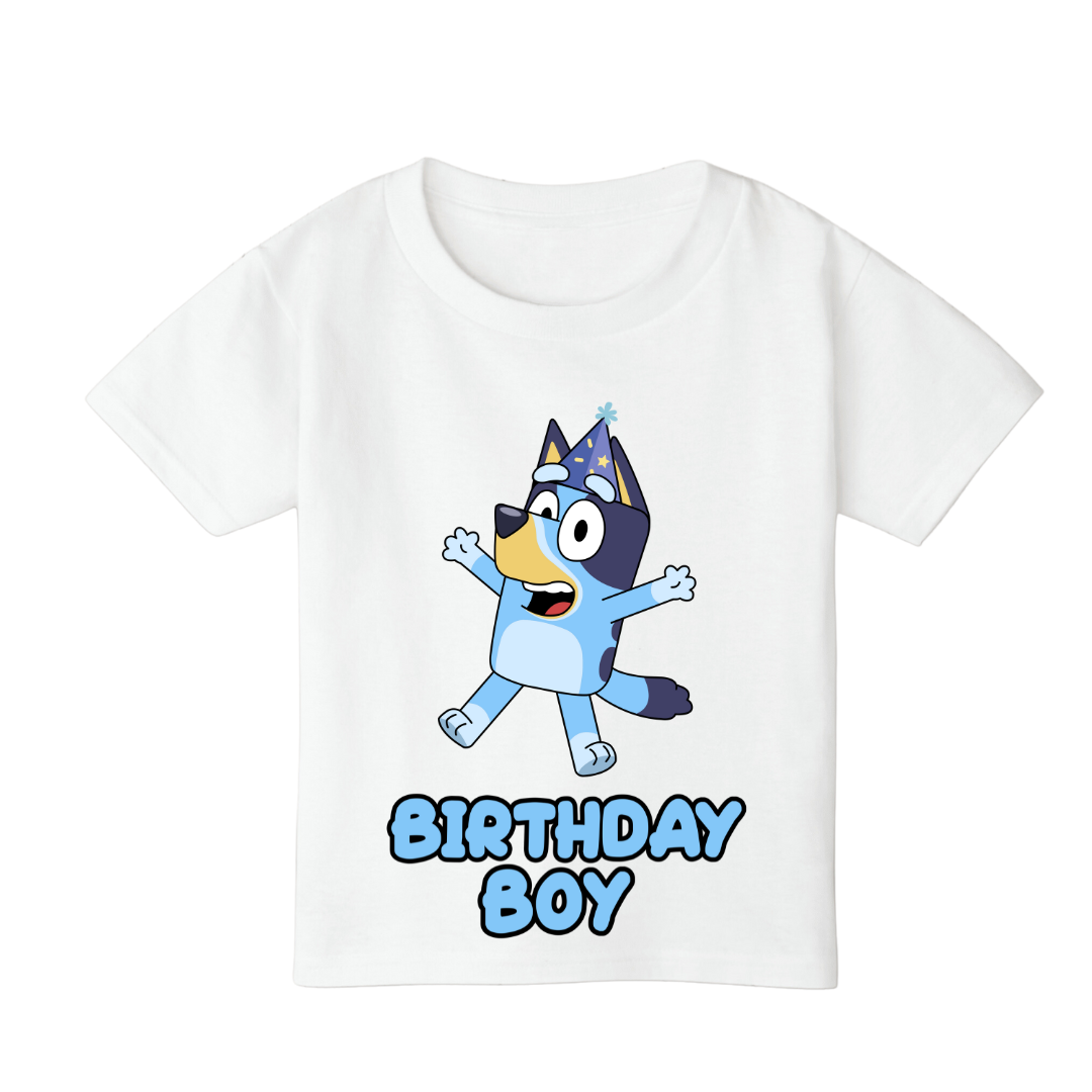 BLUEY Birthday T-shirt for Boys or Girls