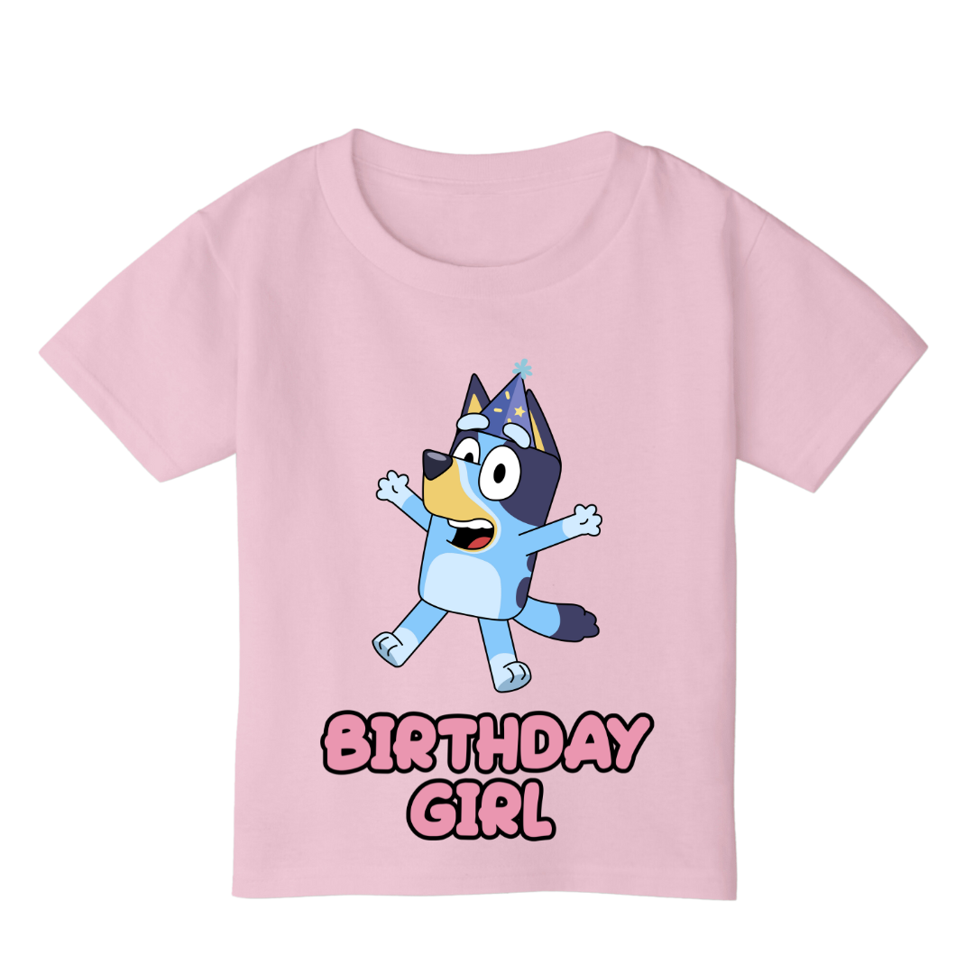 BLUEY Birthday T-shirt for Boys or Girls